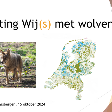 Powerpoint presentatie Bijeenkomst “De wolf in Utrecht, het echte verhaal”.